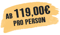 Ab 119,00 € pro Person