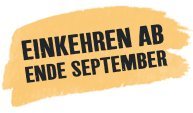 Einkehren ab Ende September