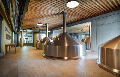 Berg Brauerei Sudhaus Innenansicht