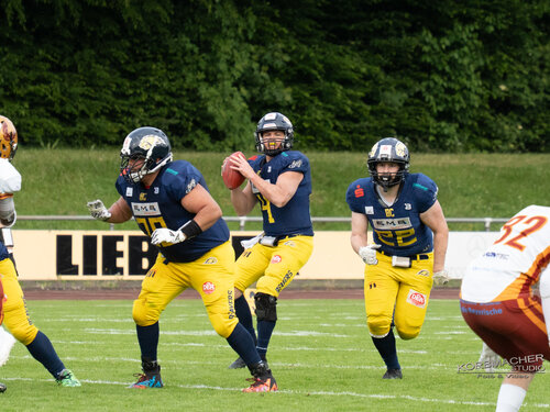 Berg Brauerei Engagement American Football bei den Biberach Beavers in der GFL 2